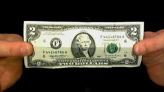 The $2 Dollar Bill Trick ~ Magic