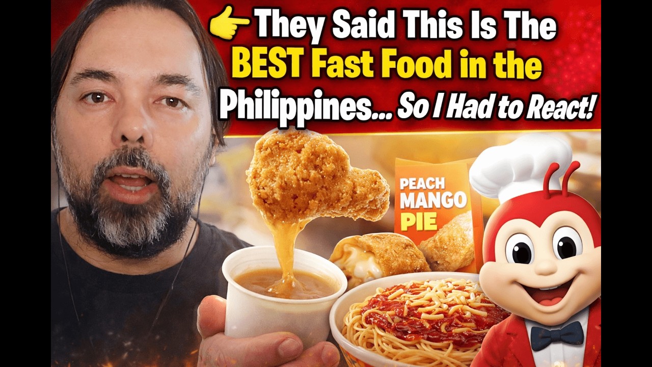 👉 They Said This Is The BEST Fast Food in the Philippines… So I Had to React!