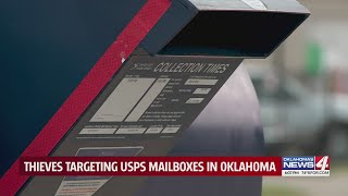 Thieves targeting USPS mailboxes in Oklahoma