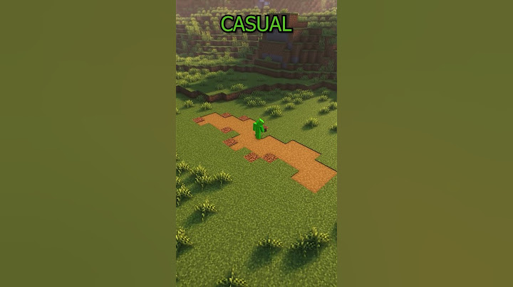 Níveis de Caminhos no Minecraft