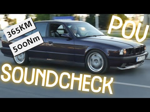 BMW-E34-V12-POV-Walkaround-,acceleration,driving
