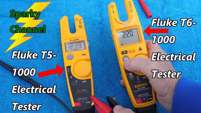How to Measure Voltage And Current Using The Fluke T5 