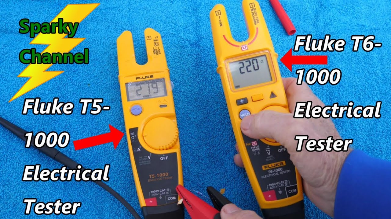 Fluke T5-1000 vs Fluke Electrical Testers -