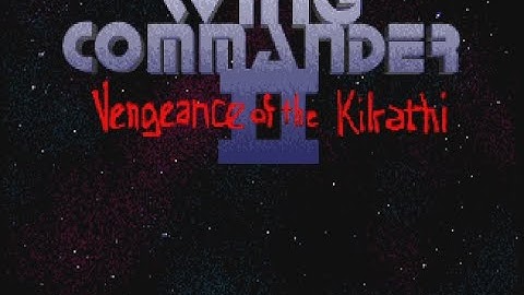 Wing Commander II Intro - Sound Blaster