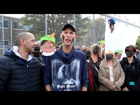 Demonstratie voor behoud Zwarte Piet in Den Haag