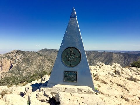 Summit to Guadalupe Peak - Tallest Peak in Texas