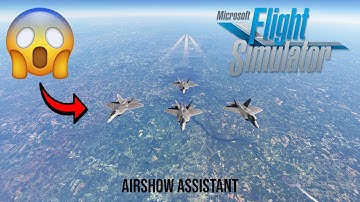 Formation Flying in FS2020 is now easier than ever! | Airshow Assistant Addon | BEST Addon in MSFS??