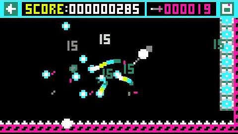 Mighty Retro Zero - Bangai-O Missile Fury inspired level