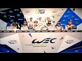 2017 WEC 6 Hours of Fuji - Overall Winners Press Conference -