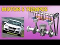 El motor de 5 tiempos con inyeccion de agua  probado en golf mk5 