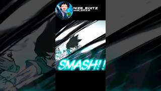 Deku Uses His Smash After Getting His Arms Repaired