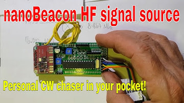 HF CW Beacon with ATMega328 and si5351