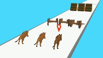 Animal Transform Race Epic Race 3D - All Levels Gameplay Android, iOS v1