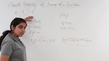 Class 12th – Inverse of a Function Property-4 | Relation and Functions | Tutorials Point