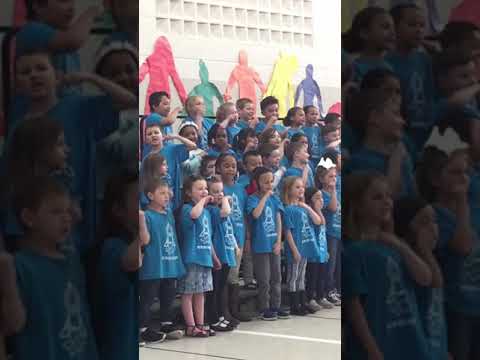 Cowern Elementary School 2018 First grade concert. #2