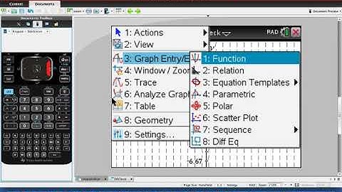 Solutions to Differential Equations on the TI-Nspire CX CAS Graphing Calculator