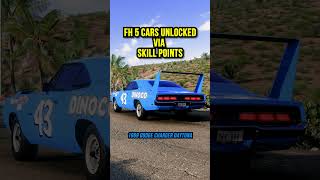 5 Forza Horizon 5 Cars That Can be Unlocked Through Skill Points