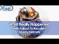 What Really Happened With Fallout 76 Recalled Moldy Helmets