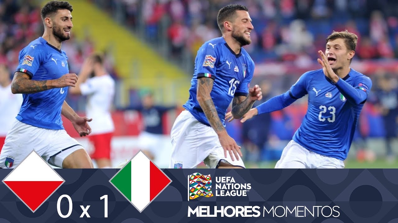 POLÔNIA 0 X 1 ITÁLIA – MELHORES MOMENTOS – UEFA NATIONS LEAGUE (14/10/2018)