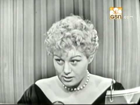 Shelley Winters on "What's My Line?"