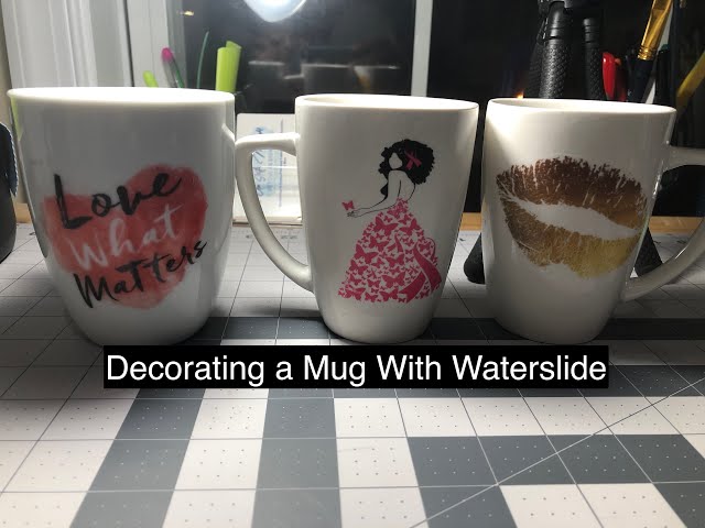 Make Amazing Waterslide Decals for Tumblers, Mugs, and Glasses