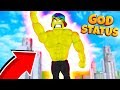 USING 1 MILLION SKULLS TO REACH GOD STATUS (Roblox Super Power Training Simulator)