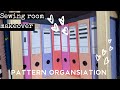 How I Organise my Patterns: Sewing Room Makeover Part 2