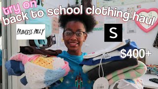 HUGE BACK TO SCHOOL TRY-ON HAUL 2022! (princess polly, shein)