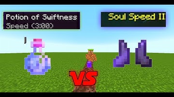 POTION OF SWIFTNESS VS SOUL SPEED