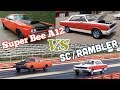 1969 AMC SC/Rambler vs 1969 Dodge Super Bee A12 - PURE STOCK DRAG RACE