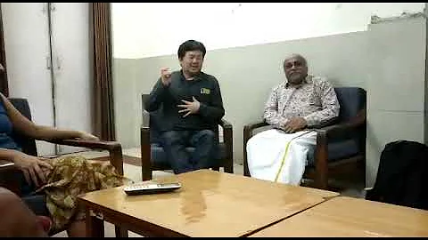 Akio Yoshida sings a Japanese song at Centre for M...