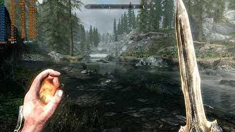 Strange Skyrim Special Edition shadow bug part 2