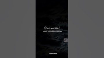 قَالَ رَبِّ اشْرَحْ لِي صَدْرِي - القارئ أحمد خضر #قران #quran