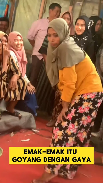 momen lucu ketika emak-emak joget di pesta pernikahan ‼️‼️ #ngakak #lucu #joget #goyang #emakemak