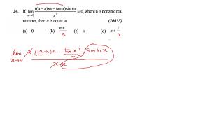 IITJEE 2003 limit question