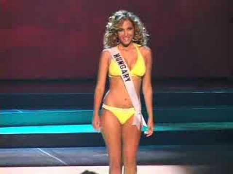 Hungary - Miss Universe 2008 Presentation - Swimsuit