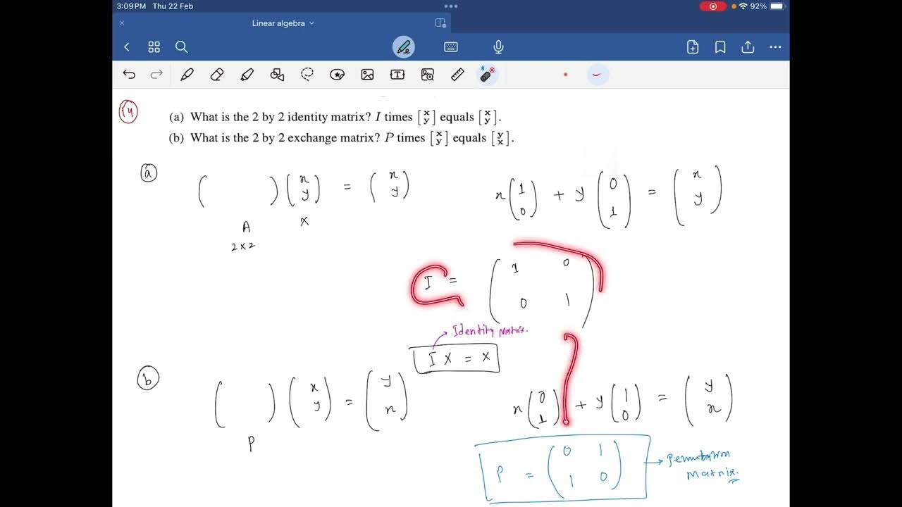 Gate Da 2025 Linear algebra12.Vector and Linear equation(Problem