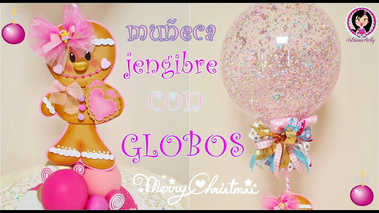 MUÑECA   Jengibre y Globo BURBUJA