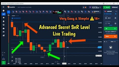 Secret Binery Option SnR Detail knowledge & Live Practical Trading / #binary #forextrading