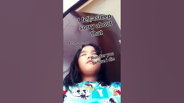 pov: when i fell asleep while recording 😅