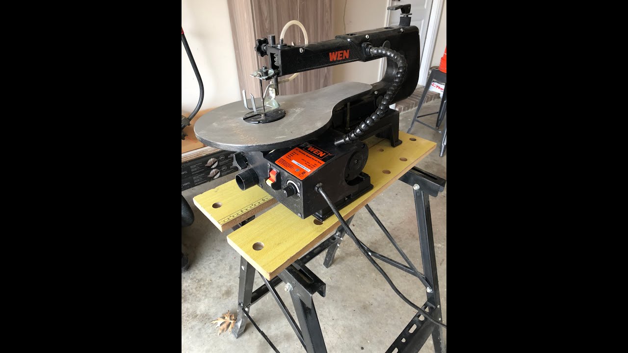 WEN 3921 -16in Scroll Saw Review - YouTube