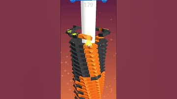 Stackball 3d level 143.#shorts #stackball #games #shortsvideo #ytshorts #respect #funny #youtube.