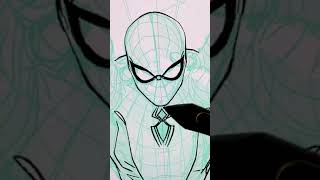 How a Marvel Comics artist draws SpiderMan!