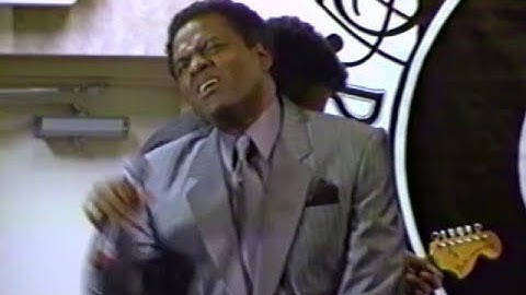 Thumbnail of Otis Williams & His Charms "I'd Like To Thank You Mr.  D. J."  Live - 2002