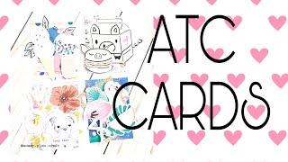 Atc Artist Trading Cards Tutorial And Ideas