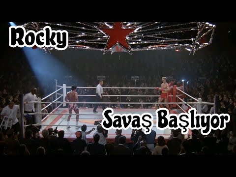 Rocky 4 Rocky - Drago (Boks Maçı) { Bölüm 1 } Türkçe Dublajlı Sahneler #rocky #sylvesterstallone