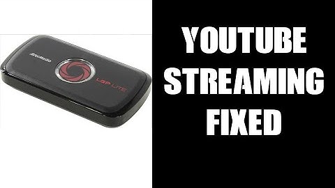 How To Fix Avermedia LGP Lite GL310 Youtube Streaming Error - New Updated Recentral App v. 1.3.0.120
