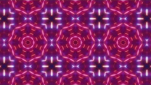 Colorful Psychedelic Kaleidoscope Loop 4K 14