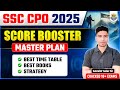 SSC CPO 2025 | Score Booster Master Plan | Best Books, Time Table &amp; Strategy by Saurabh Yadav Sir