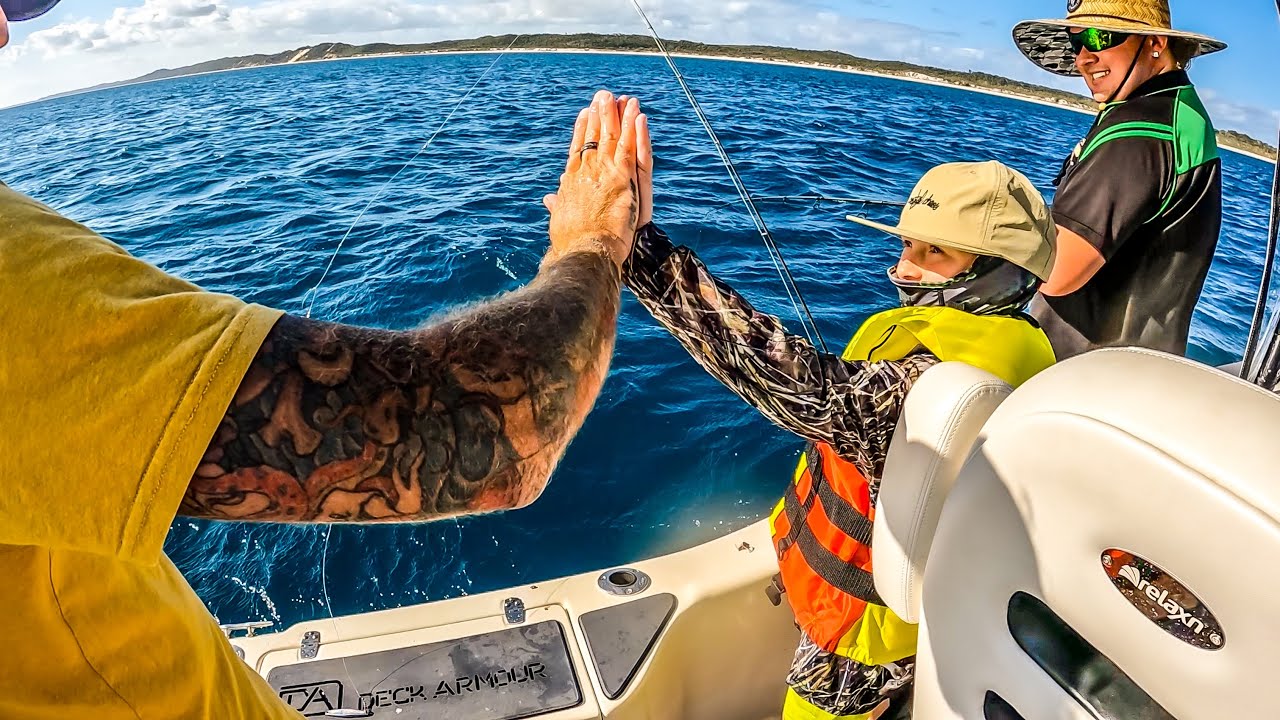 Secret BIRTHDAY FISHING Trip for Follower!  He had NO IDEA!!